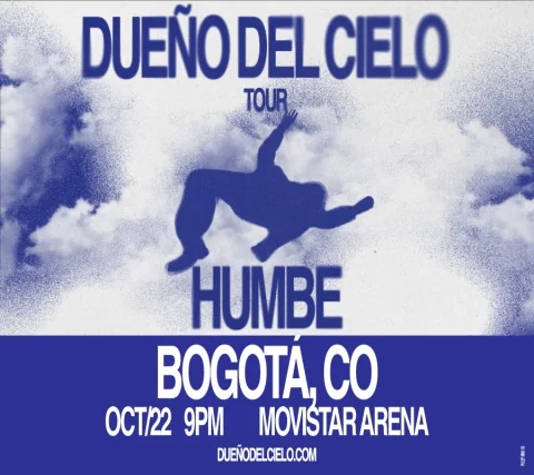 Cartel de Humbe | dueño del cielo tour