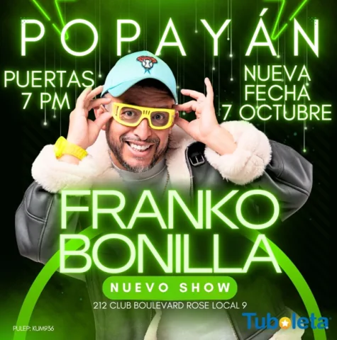 Cartel de Contacto zero - franko bonilla (popayán)