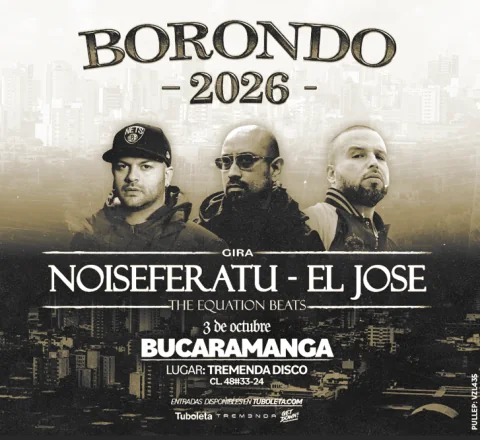 Cartel de Noiseferatu y el jose en Bucaramanga 2026
