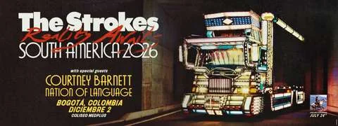 Cartel de The Strokes