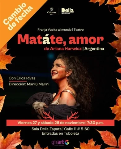 Cartel de Matáte Amor