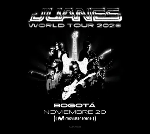 Cartel de Juanes | world tour 2026