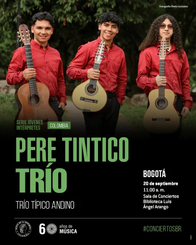 Cartel de Pere Tintico Trío (Colombia), trío típico
