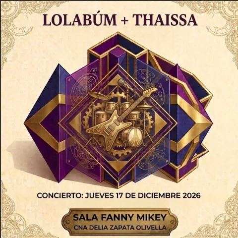 Cartel de LOLABÚM y THAISSA