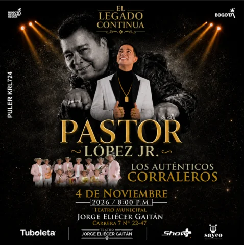 Cartel de El legado continúa - pastor lopez jr
