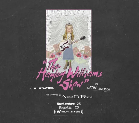 Cartel de "The hayley williams show"