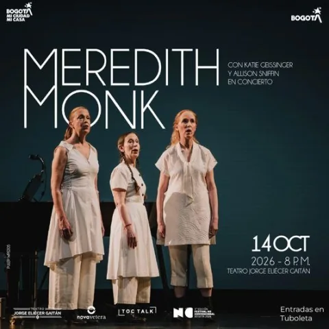 Cartel de FESTIVAL NO CONVENCIONAL - Trio Concert Meredith Monk