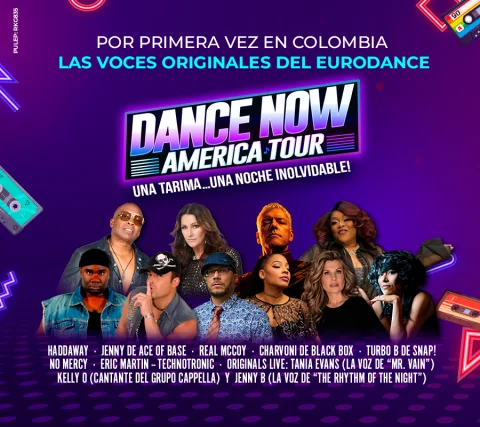 Cartel de Dance now america tour 2026