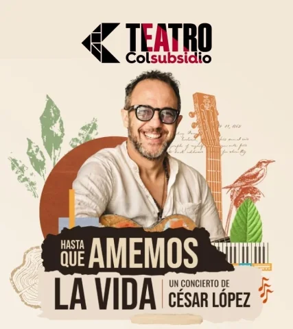 Cartel de Hasta que amemos la vida