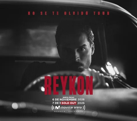 Cartel de Reykon | no se te olvidó - segunda fecha
