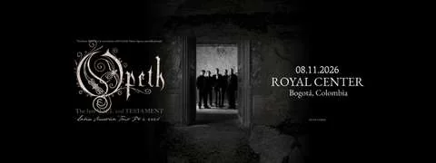 Cartel de Opeth