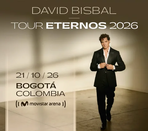 Cartel de David bisbal | tour eternos