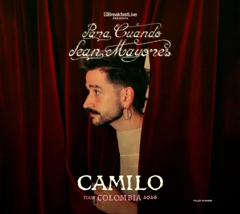 Cartel de Camilo | para cuando sean mayores tour 2026