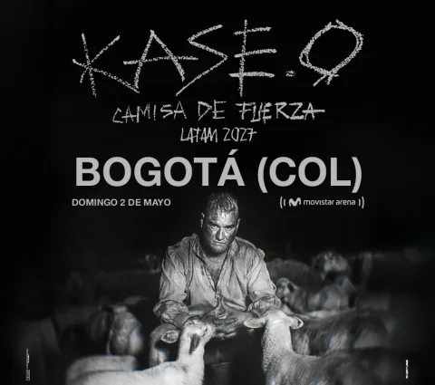 Cartel de Kase.O | camisa de fuerza Latam 2027