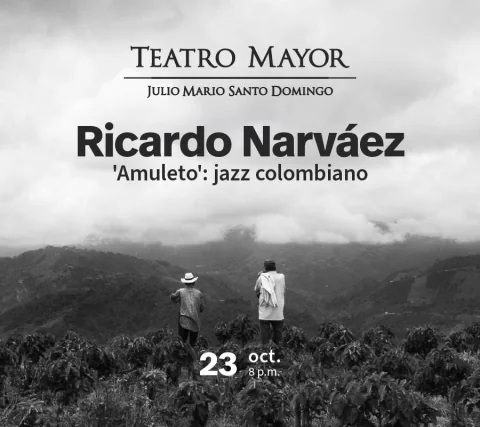 Cartel de Ricardo Narváez - 'Amuleto': jazz colombiano
