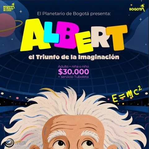 Cartel de Albert: el Triunfo de la Imaginación