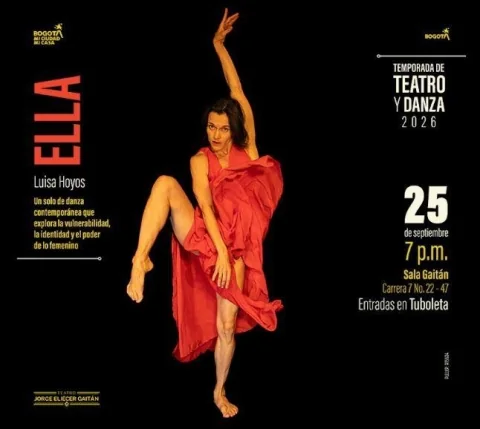 Cartel de " Temporada de teatro y danza: ELLA "