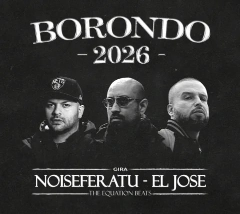 Cartel de Gira Nacional Noiseferatu y el Jose | BORONDO 2026