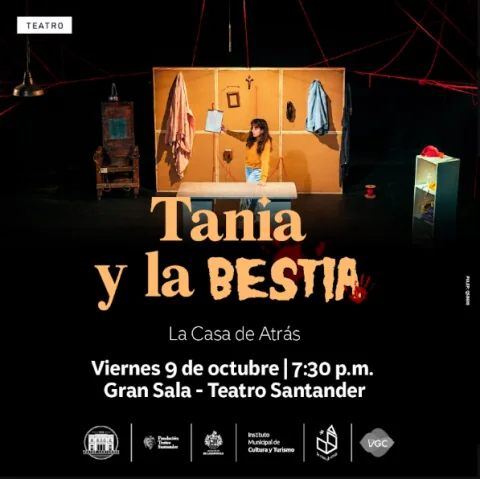 Cartel de Tania y La Bestia