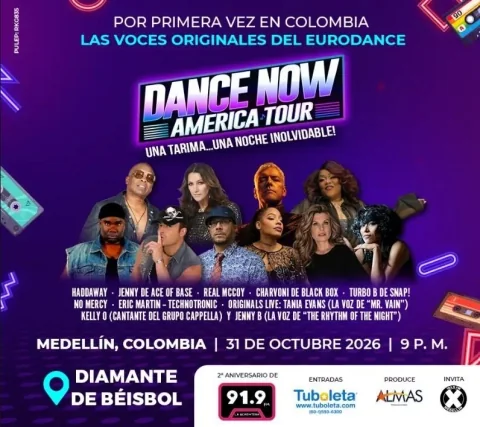 Cartel de Dance now america tour