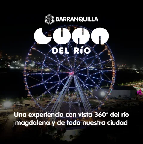 Cartel de Luna del río - Barranquilla