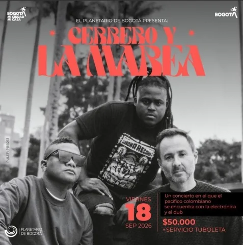 Cartel de Cerrero y la marea inmersivo
