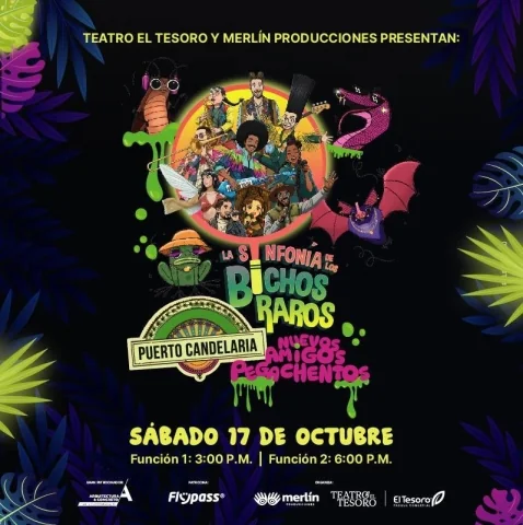 Cartel de La Sinfonía de los Bichos Raros