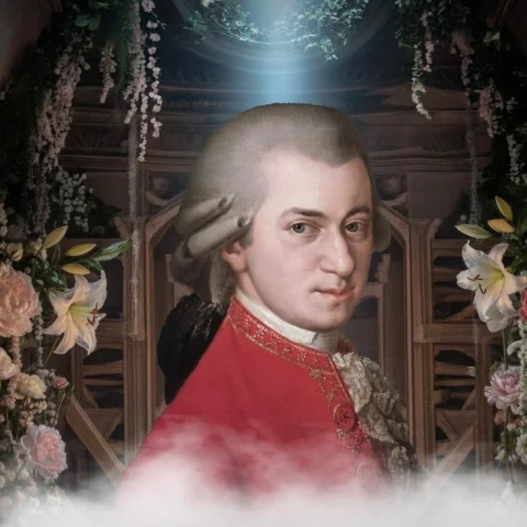 Cartel de Festival Mozart - 'Exsultate Jubilate' y Sinfonía n.° 41