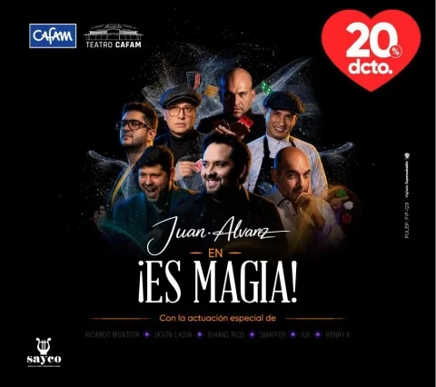 Cartel de ¡Es magia!