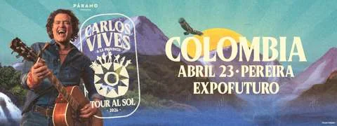 Cartel de Carlos Vives | Pereira