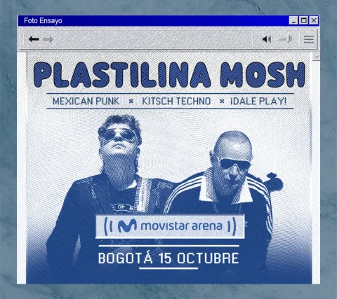 Cartel de Plastilina mosh | tour 2026 (cancelado)