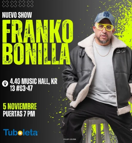 Cartel de Contacto zero - franko bonilla (Bogotá)