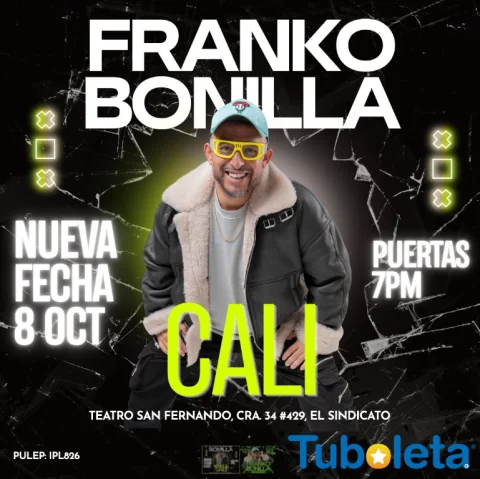 Cartel de Contacto zero - franko bonilla (Cali)