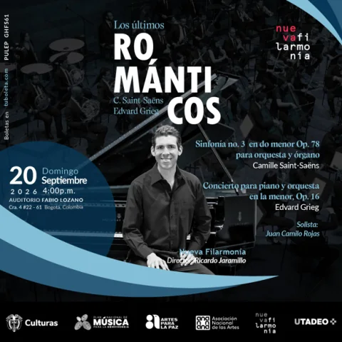 Cartel de “Los últimos románticos II” Nueva Filarmonía