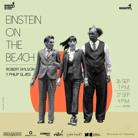 Cartel de Einstein on the Beach Philip Glass