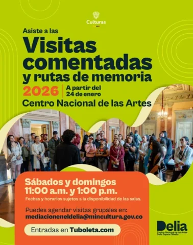 Cartel de Visitas Comentadas - 2026