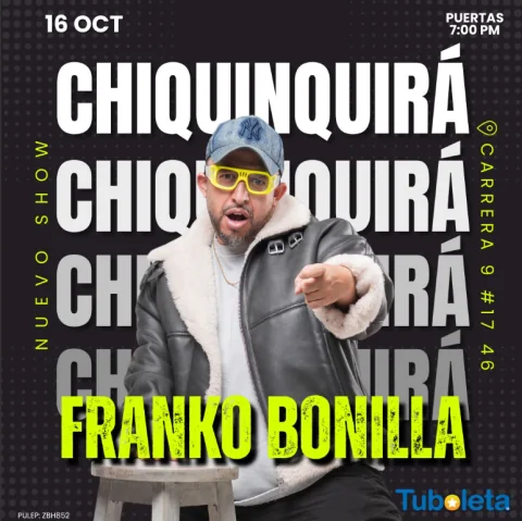 Cartel de Contacto zero - franko bonilla (chiquinquirá)