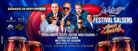 Cartel de Mulenze Salsa Bar Presenta: 1er Festival Salsero de Amor y Amistad