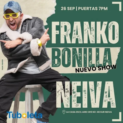 Cartel de Contacto zero - franko bonilla (Neiva)