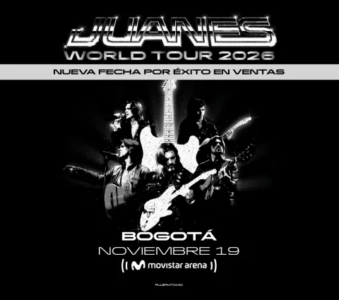 Cartel de Juanes | world tour 2026 - segunda fecha