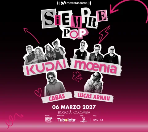 Cartel de Siempre pop