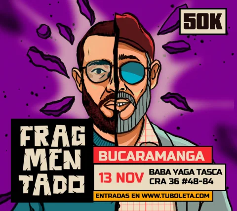 Cartel de Fragmentado - b/manga 2da función