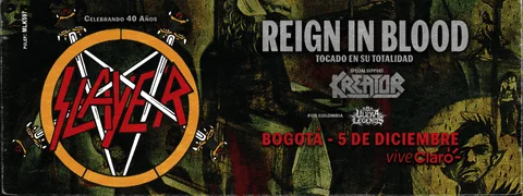 Cartel de Slayer