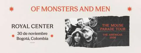 Cartel de Of Monsters and Men