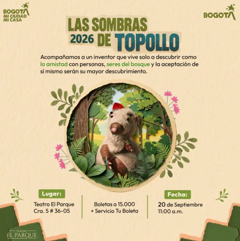 Cartel de "Las Sombras de Topollo"