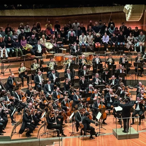 Cartel de Berliner Philharmoniker, Alemania.