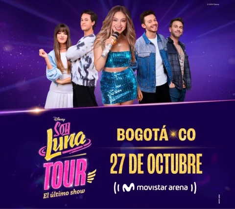 Cartel de Soy luna | tour el último show