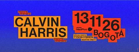 Cartel de Calvin Harris