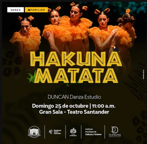 Cartel de Hakuna Matata