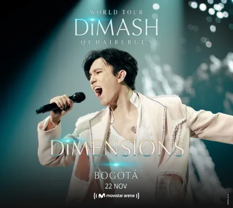Cartel de Dimash qudaibergen | dimensions